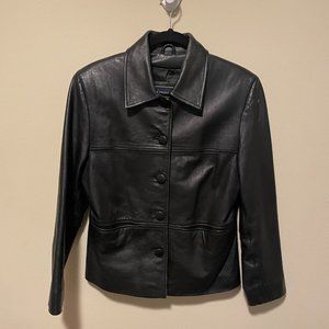 Black Saguaro West Leather Jacket